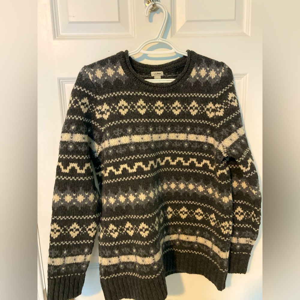LL Bean women’s wool sweater